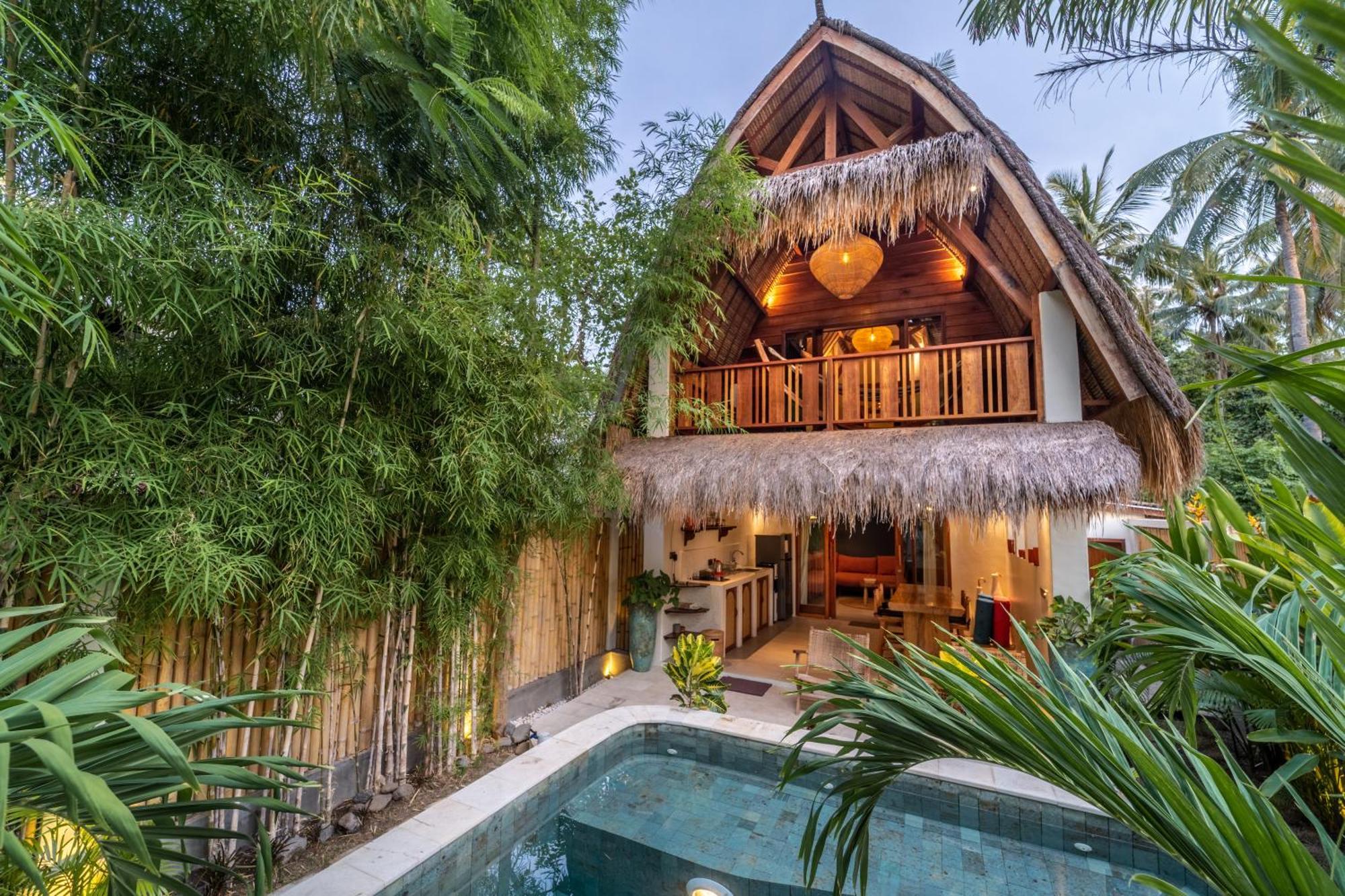 La Villa Loca Gili Islands Exterior photo