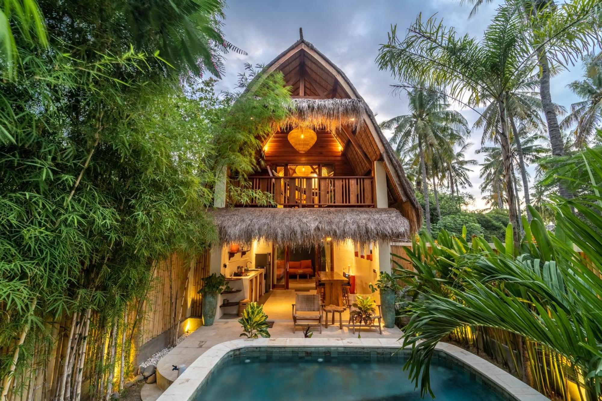 La Villa Loca Gili Islands Exterior photo